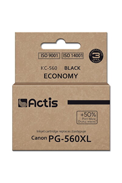 Actis Cerneală Cartus Imprimanta KC-560 (înlocuitor pentru Canon PG-560XL; Su...