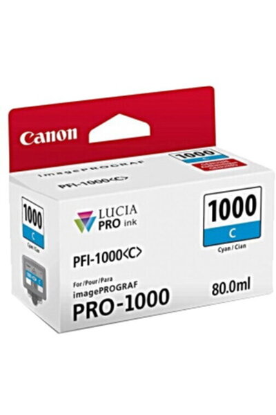 Canon CARTUȘ JET DE CERNEALĂ CYAN CANON PFI-1000C