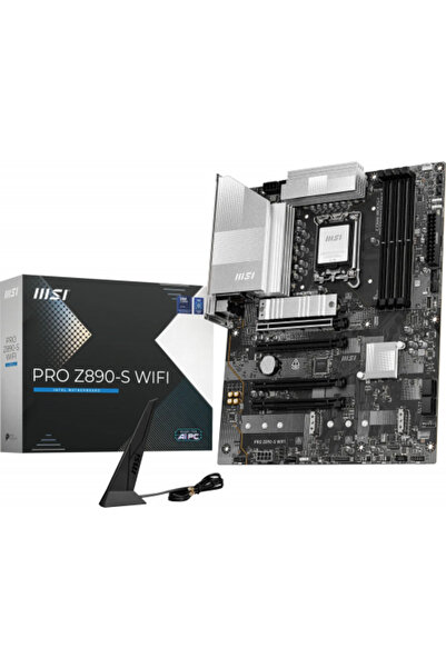 MSI Motherboard, modern design, performant, gray