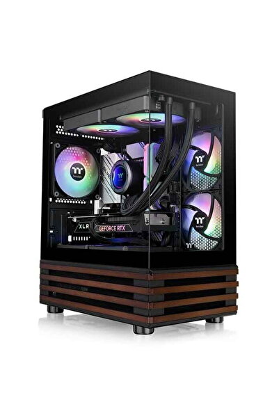 THERMALTAKE Carcasa PC Carcasa View 170 WS ARGB, sticla securizata, RGB, negr...