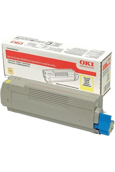 OKI Cartus Toner Original Oki C532Y / 46490401, Yellow, 1500 pagini