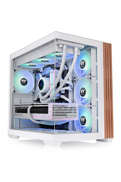 THERMALTAKE Carcasa PC Geh View 380 WS Midi Tower " ARGB Zăpadă "  ...