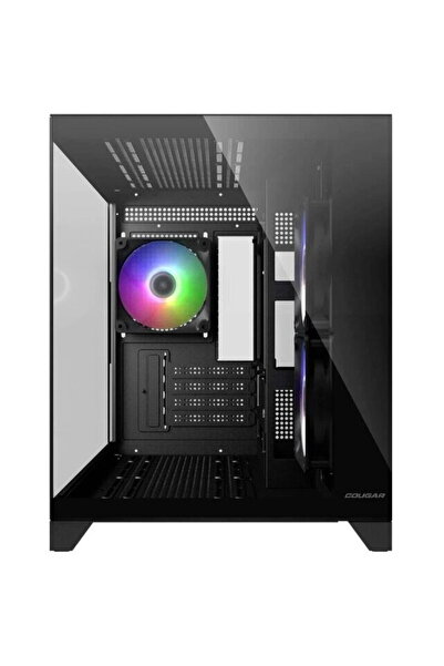Cougar Carcasa PC Carcasa FV150, iluminare aRGB, Mini Tower, Fara sursa Negru