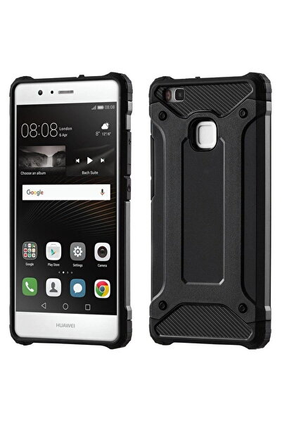 Techsuit Husa Huawei P9 Lite / G9 Lite - Hybrid Armor - Negru