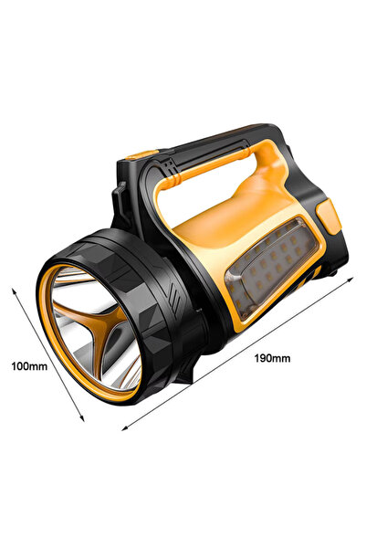 AutoFamily AUTO FAMILY Ultra-Bright Rechargeable LED Flashlight – Compact, Waterproof & USB Powered Torch wit