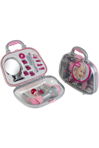 Klein Jucarie creativa Set de infrumusetare Braun cu uscator de par si accesorii