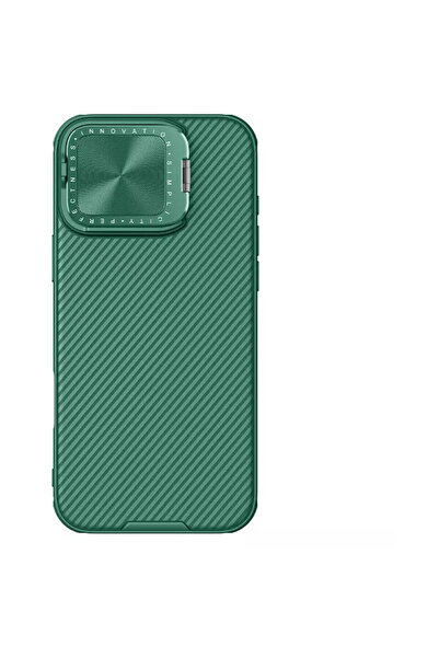 Nillkin Carcasă pentru iPhone 16 Pro Max - Nillkin CamShield Prop - Verde