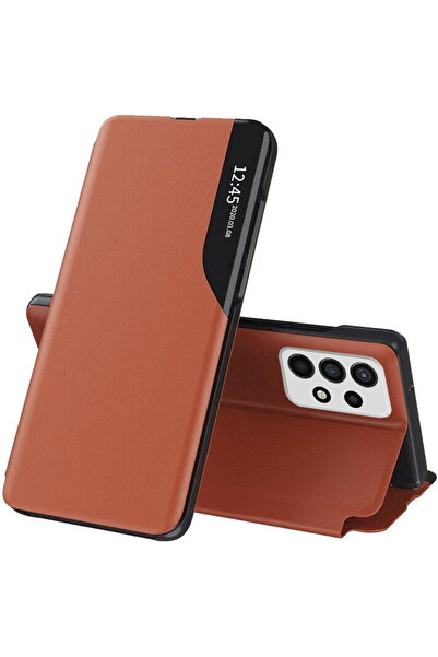 Techsuit Husă pentru Samsung Galaxy A13 4G - Seria Techsuit eFold - Portocalie