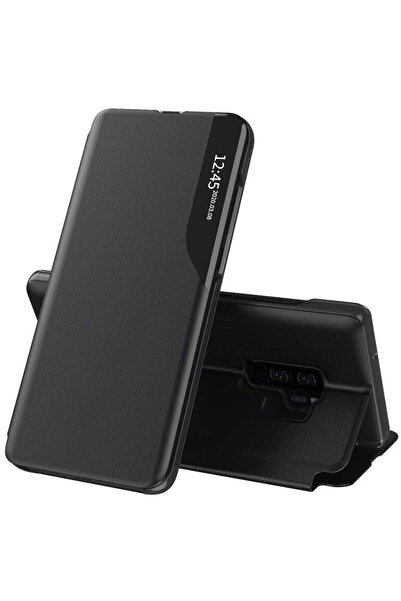 Techsuit Husă pentru Samsung Galaxy S9 Plus - Seria Techsuit eFold - Neagră