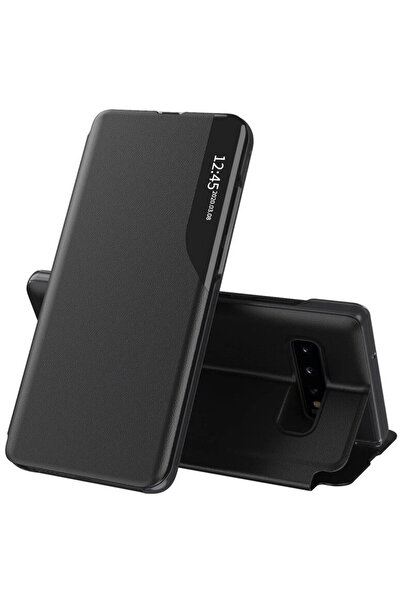 Techsuit Husă Samsung Galaxy S10 - Seria Techsuit eFold - Neagră