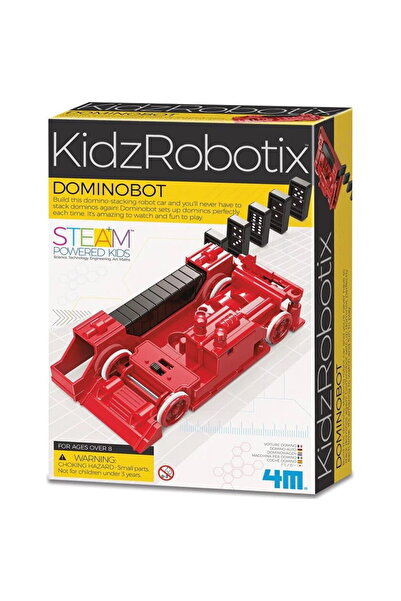 4M Kit de construcție robot - Dominobot