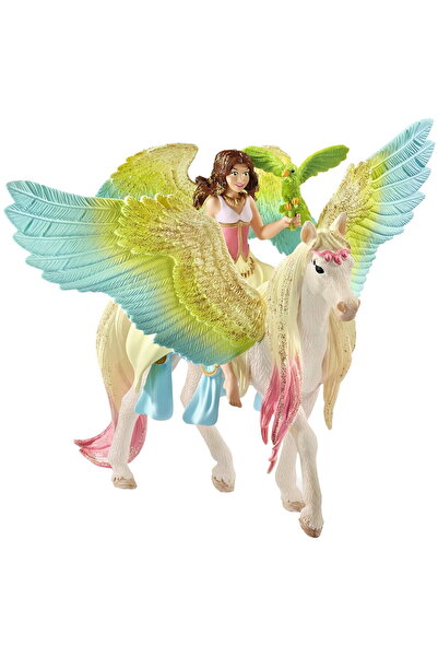 SCHLEICH Set figurine Schleich, Surah cu Pegasus