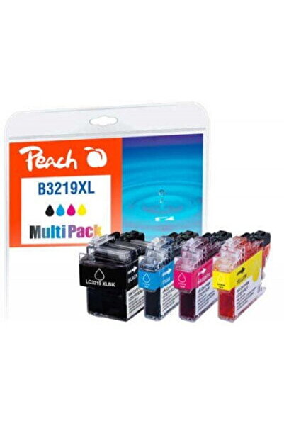 Peach Set cartușe de cerneală PI500-245, negru și color, 4 buc., 68ml/17ml