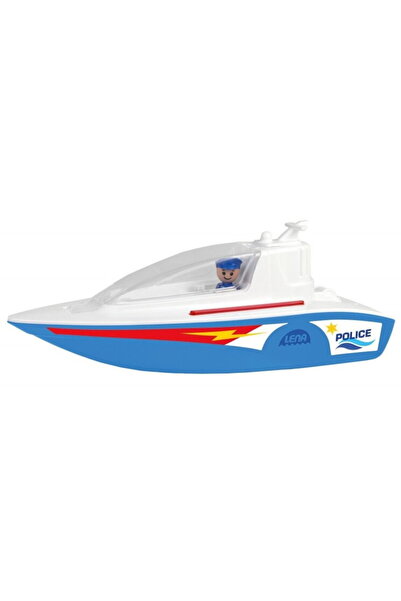 Lena ticaret Jucarie Educationala Barca de politie Lena 37 cm si o figurina p...