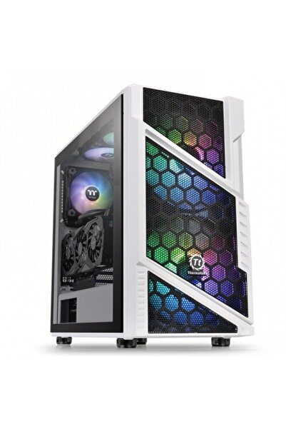 THERMALTAKE Comandantul C31 TG Snow ARGB