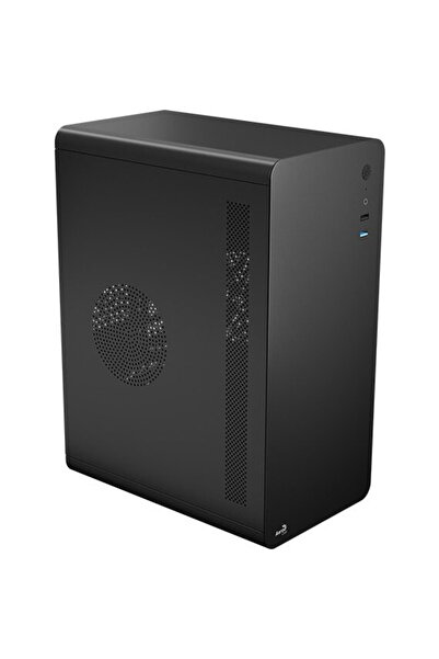 AEROCOOL Carcasa PC CS-110-S-BK-v1, tip tower (negru)