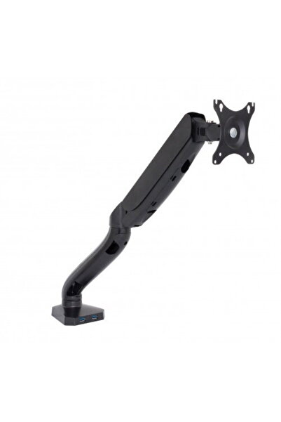 ART Monitor Support, ART, Metal, Black 10-32" 2x USB 3.0 9kg