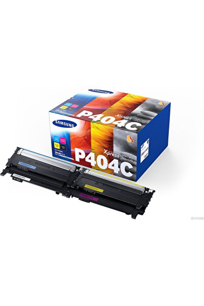 Samsung CLT-P404C/ELS Toner Kit, Yellow, Magenta, Cyan, Black