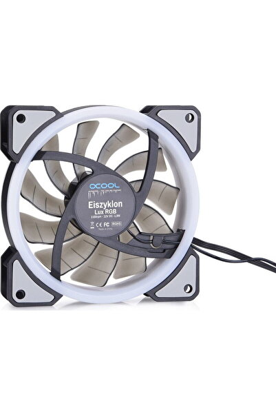 Alphacool Set 3 ventilatoare PC 24804, Aurora LUX Digital RGB, Hub, 120x120x25mm