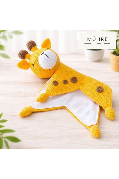 mühre 27CM Zürafa Bebek Çocuk Uyku Arkadaşı Bebekler İçin Hediye Pamuklu Orga...