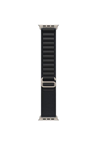 Apple Curea Watch 49mm Alpine Loop Negru, Mărime S, Titan