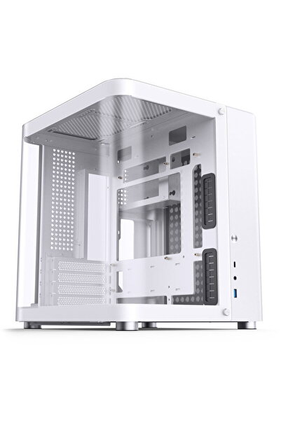 jonsbo Carcasa TK-1 2.0, Mini Tower, Fara sursa, ITX, mATX Alb