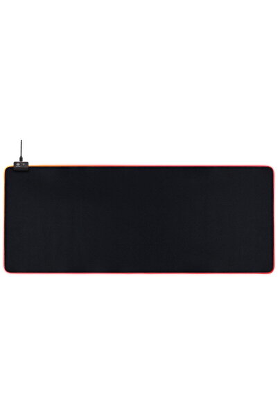 DELTACO Mousepad gaming XXL GAMING DMP310, RGB, 900 x 360 x 4mm, negru