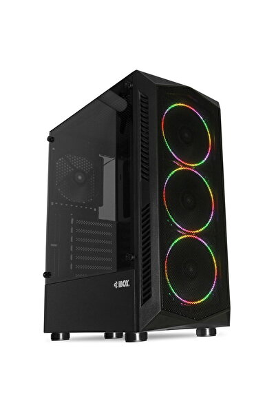 İbox Carcasa PC LUPUS 27 Midi Tower ATX