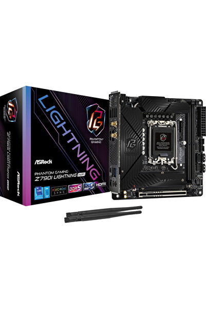 ASROCK Placa de baza ASRock Z790I Lightning WiFi, Intel Z790, LGA 1700, Mini-ITX