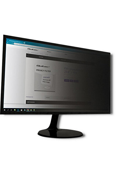 Qoltec Suport TV / Monitor 51059 Filtru de confidențialitate 23.8 "