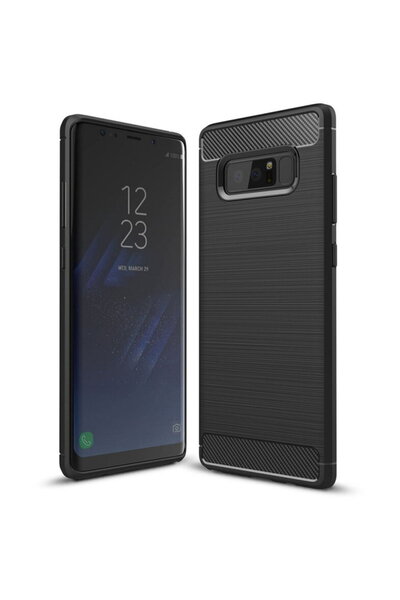 Techsuit Carcasă Samsung Galaxy Note 8 - Techsuit Carbon Silicone - Negru