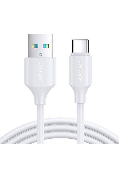 Joyroom Cablu de Date to USB-A / Type-C / 3A / 0.25m S-UC027A9 (Alb)