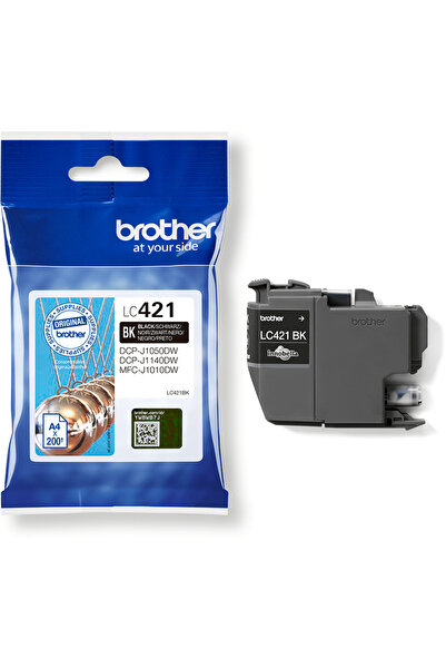 Brother Cartus de cerneala Brother LC421BK (Negru)