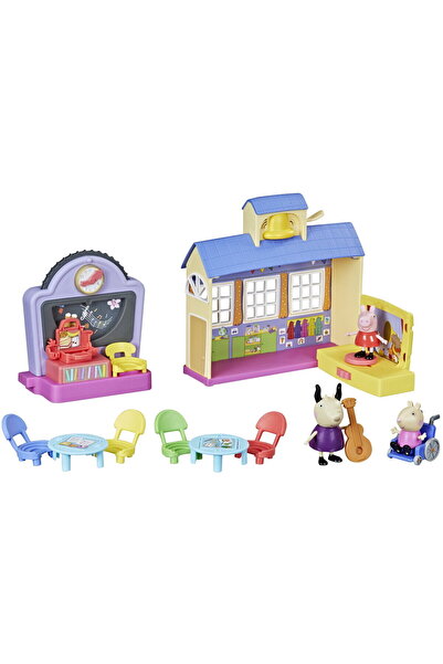 Hasbro Games Hasbro Set de joaca Peppa Pig - Grupul de joaca de la scoala