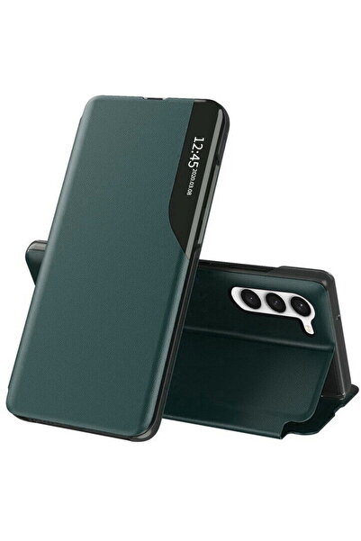Techsuit Carcasă Samsung Galaxy S23 - Seria Techsuit eFold - Verde închis