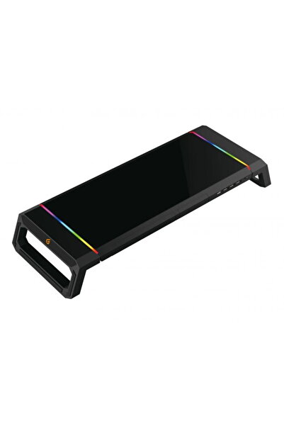 CONCEPTRONIC Suport TV / Monitor Gaming cu 4 porturi USB 2.0 Negru