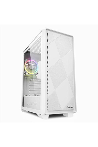 SHARKOON VS 8 RGB Case With RGB Lighting, Middle Tower, Without Power Supply,...
