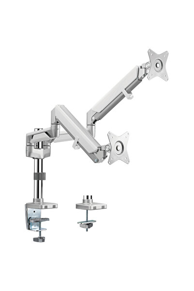 LogiLink Suport Monitor 17 " -32 "   2TFT 3Gelenke silb. Max. 9KG G...