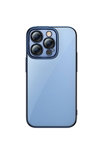 Baseus Carcasă cu sclipici + sticlă compatibilă cu Apple pentru iPhone 14 Pro...
