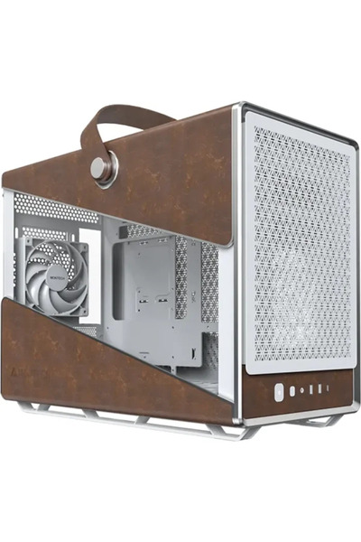 MONTECH Carcasa Heritage, Mini-Tower, fara sursa Alb/Maro