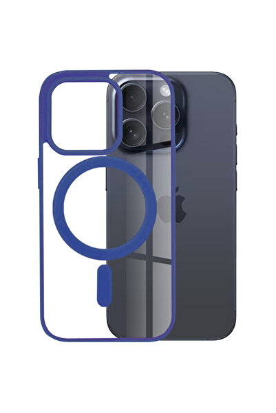 Techsuit Husă pentru iPhone 15 Pro - Techsuit MagSafe Pro - Albastră