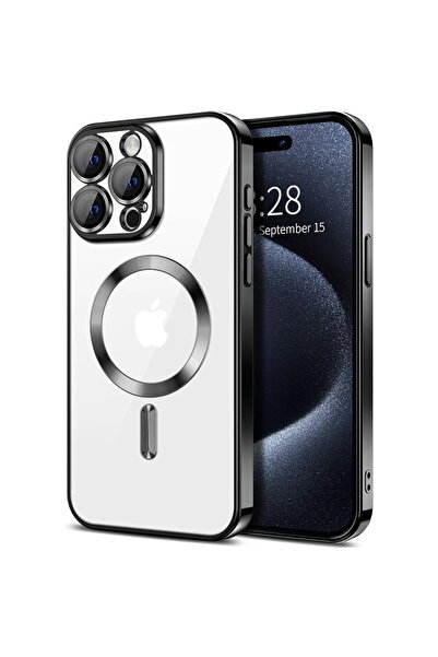 Techsuit Husă pentru iPhone 16 Pro Max - Techsuit Luxury Crystal MagSafe - Ne...