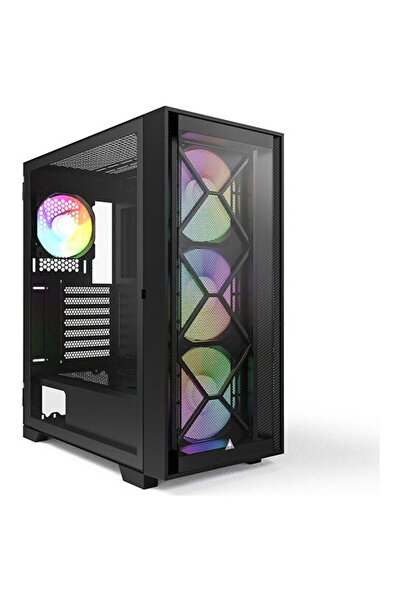 MONTECH Carcasa AIR 1000 Premium ARGB, TG, Mid-Tower, Neagra