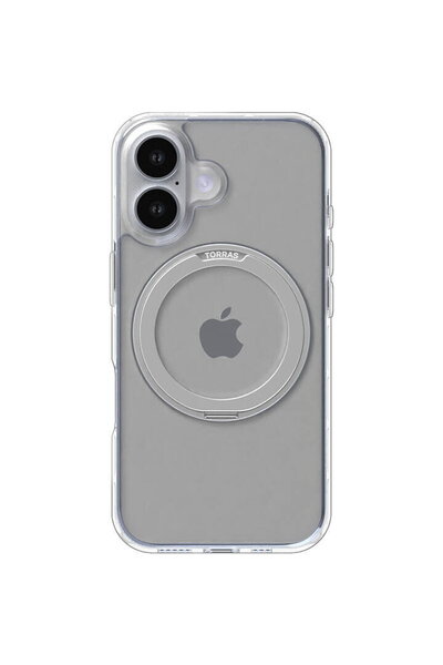 TORRAS Carcasă Ostand Pro pentru iPhone 16 Plus (transparentă)