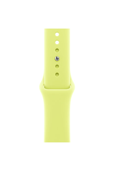 Apple Curea Smartwatch MFFU4ZM/A pentru Watch 40mm, Sport Band - M/L (Galben)