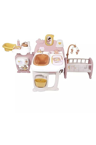 Smoby Jucarie creativa Centru uriaș pentru bebeluși cu accesoriiBaby Nurse: bej