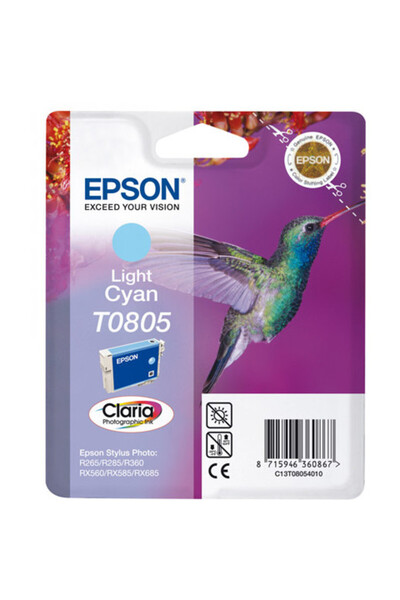 EPSON Cartuș Imprimantă CYAN DESCHIS C13T08054011 7,4ML ORIGINAL STYLUS PHOTO...