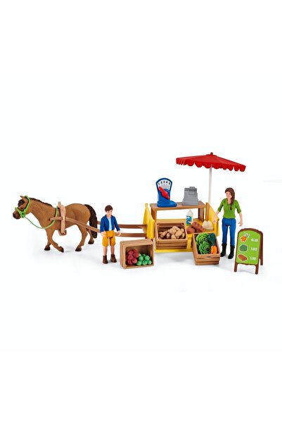 SCHLEICH Figurină, suport mobil pentru vânzarea de produse