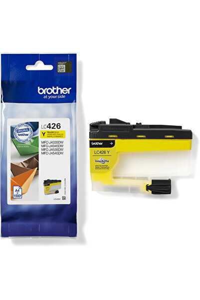 Brother LC426Y - High Yield - yellow - original - ink cartridge