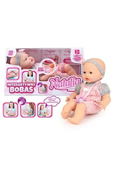 Artyk Jucarie Educationala Papusa Natalia bobas mimiczny cu suzeta 41cm